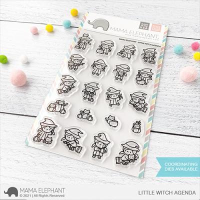 Mama Elephant Clear Stamps - Little Witch Agenda